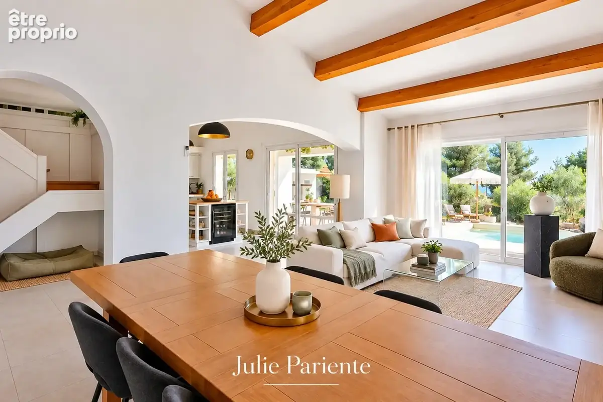 Propriété vue mer à vendre 6 pièces LA CIOTAT (13),1000 m2 terrain, piscine, pool house - photo 6