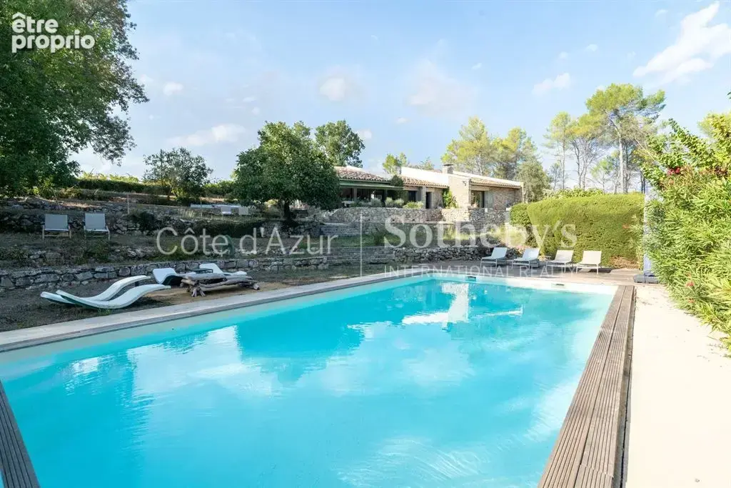 Saint Paul en Forêt, propriété provençale avec piscine chauffée et court de tennis - photo 2