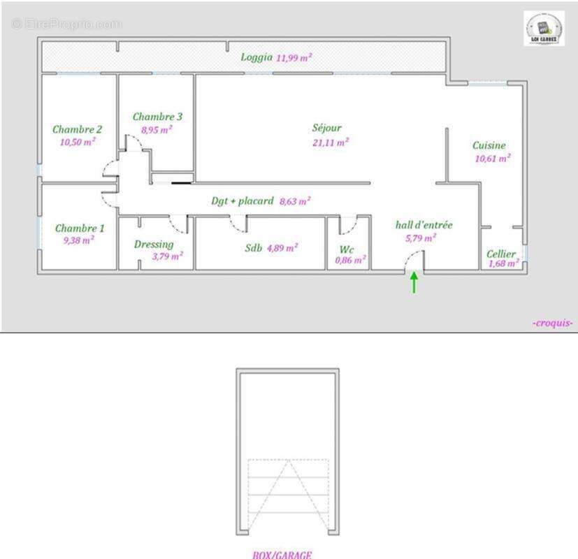 Appartement rénové - photo 13
