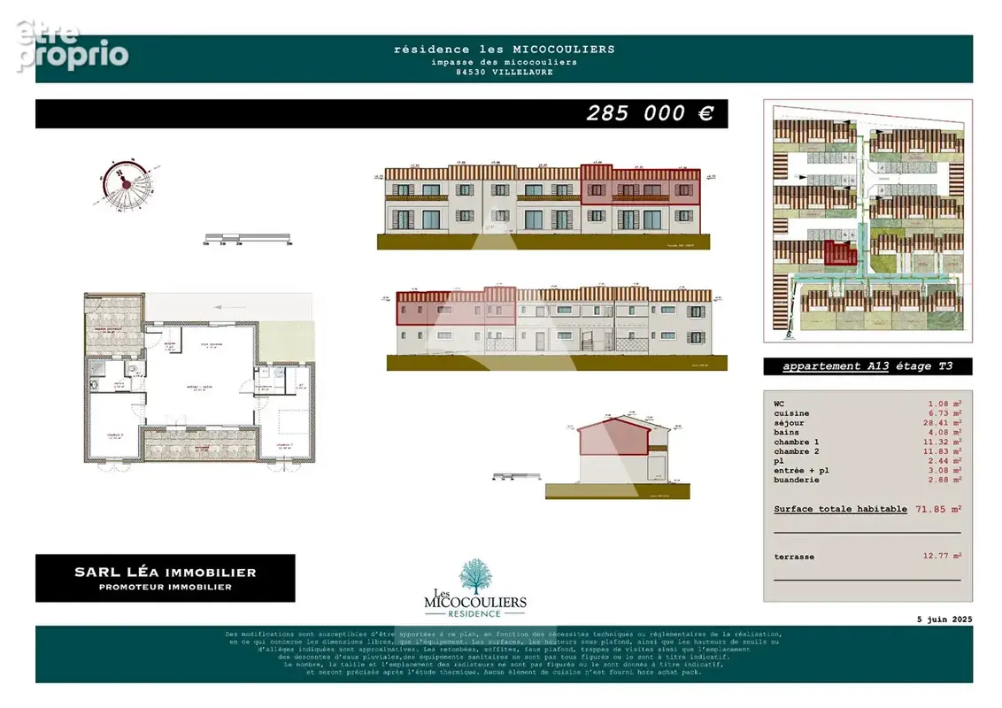 Prox Pertuis - Appartement T3 de 71,94m2 avec terrasse et parking - photo 9