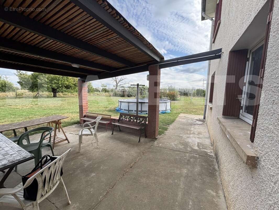 terrasse - Maison à MONTAUBAN