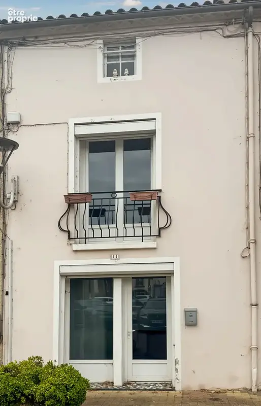 Dpt Landes (40), à vendre AIRE SUR L'ADOUR maison de ville T3 de 90 m² habitables + grenier, au centre-ville et au calme - photo 2