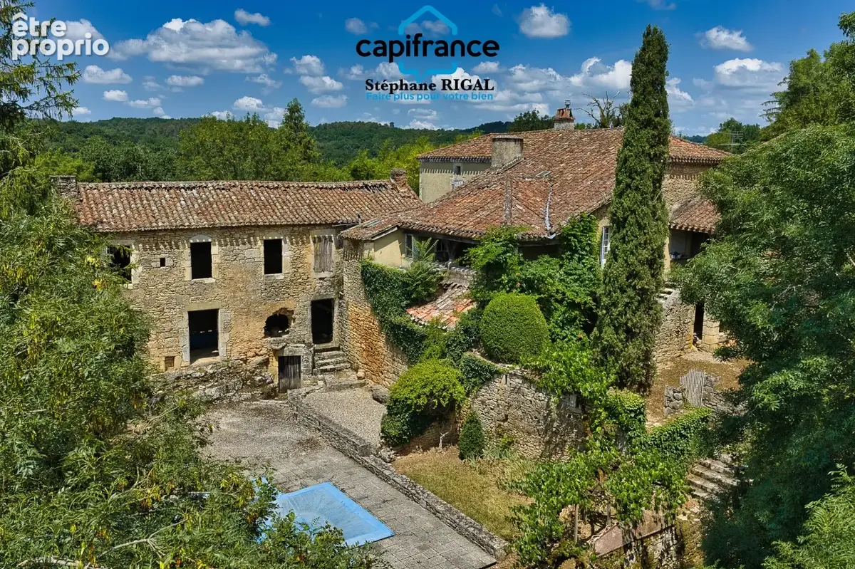 Propriete à vendre 11 pièces CUZORN (47), Propriété de caractère de 280 m² avec piscine et 1,3 hectare - photo 3