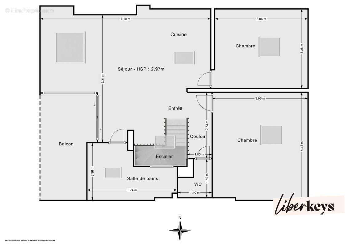 Appartement à TOULOUSE