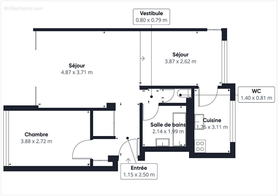 Appartement à NANTES