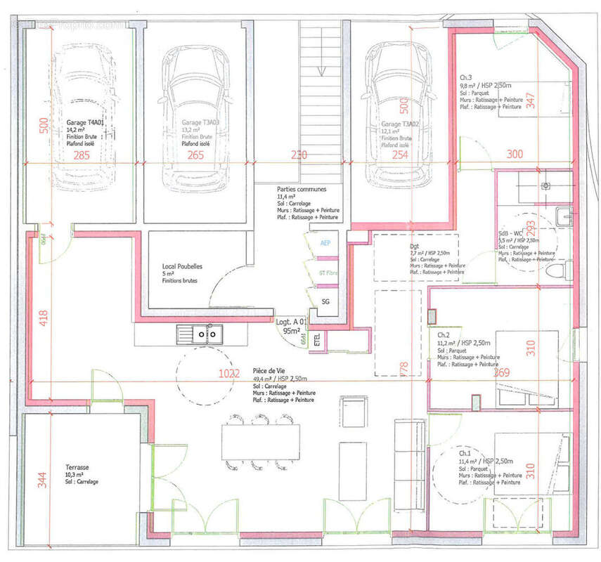 Appartement à MONTBRISON