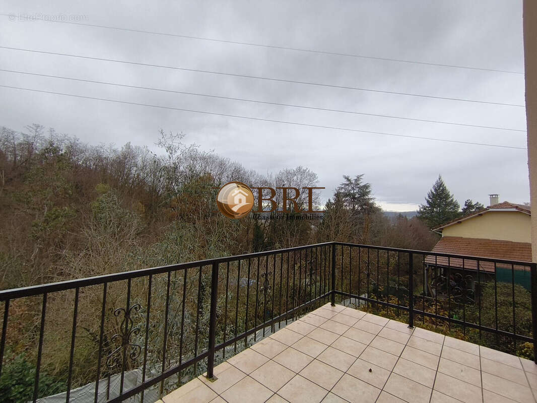 terrasse vue dégagée - Appartement à SAINT-JEAN-DE-SOUDAIN