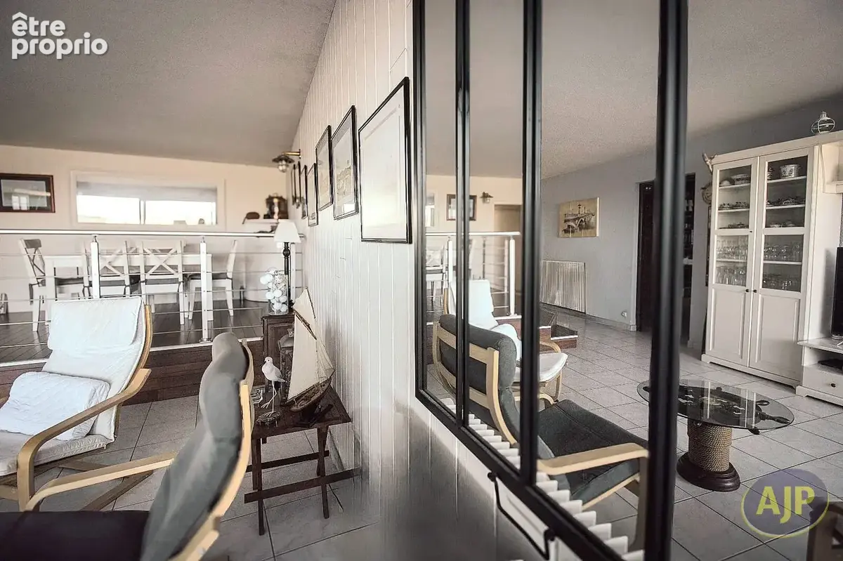 Arcachon Proche chapelle  T3 Mer 83m² - Première ligne de mer - photo 2