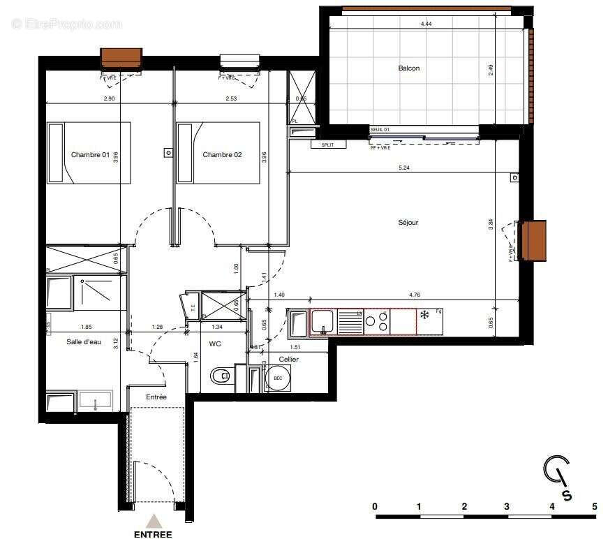 Appartement à MARSEILLAN
