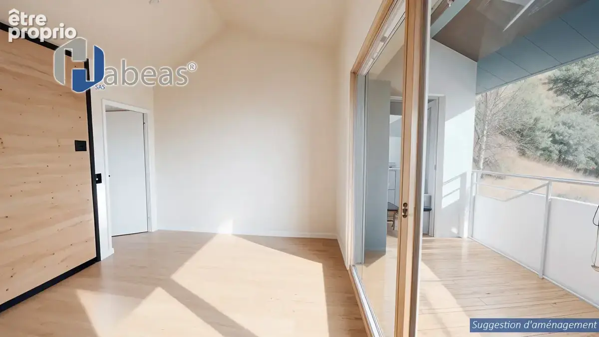 T3 Duplex, 2 chambres, 67,23m², Balcon 6m², Casier à Ski, cellier - photo 7