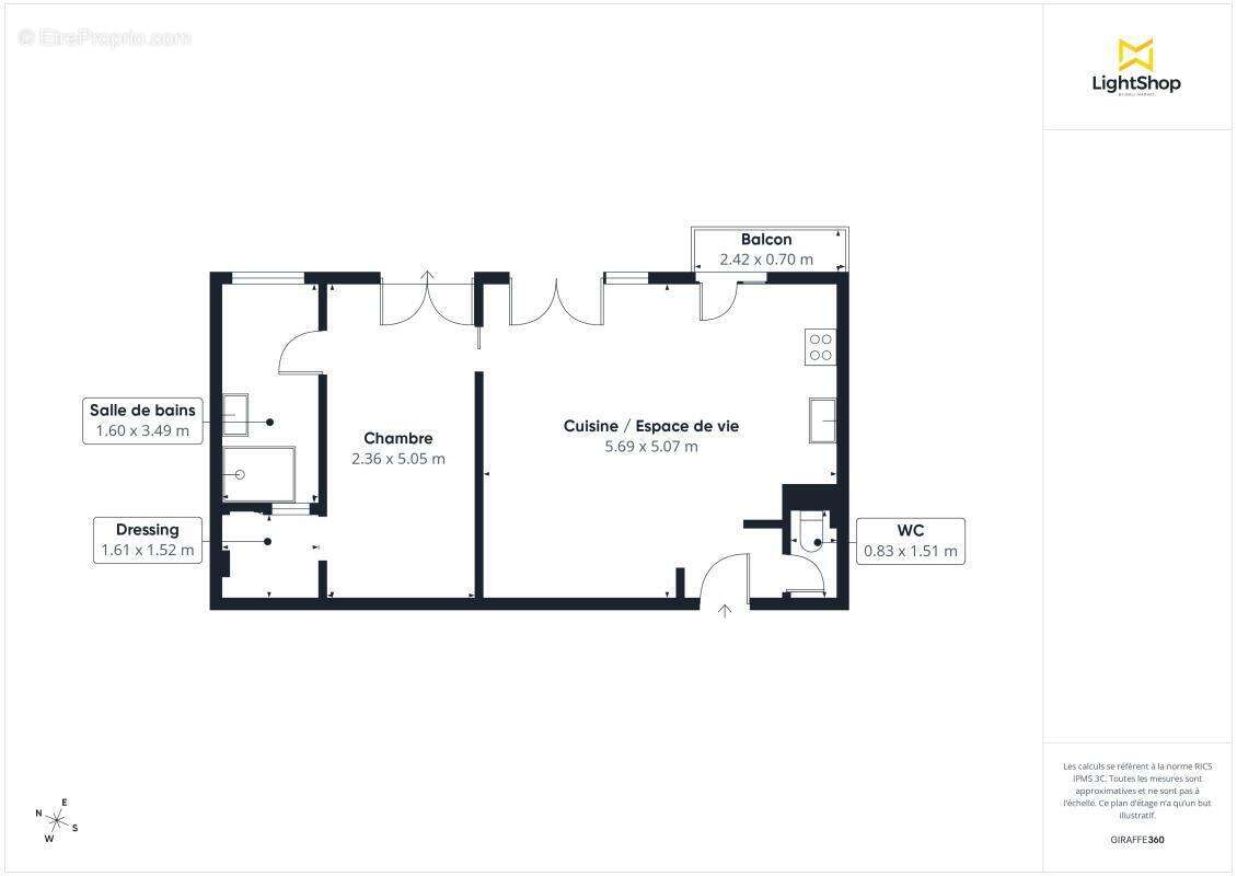 Appartement à ASNIERES-SUR-SEINE