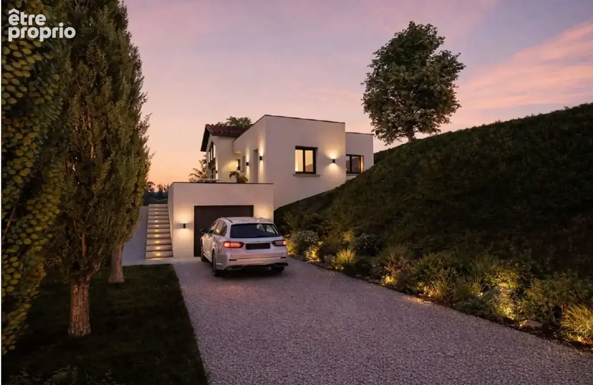 À simandres,  maison neuve avec vue imprenable - photo 4