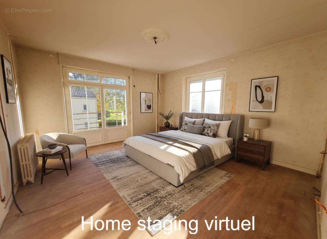 Maison de 212 m2 A VENDRE Les Herbiers Centre Ville - 4 Chambres et un bureau sur un terrain de 1150 m2 - photo 4