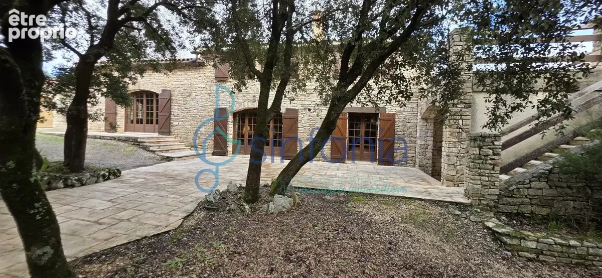 Maison en pierre avec vue panoramique et piscine entre Uzés et Barjac - photo 27
