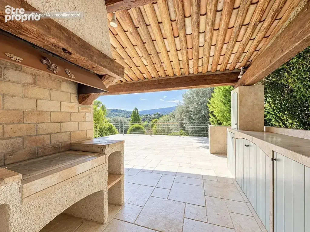 Mandelieu minelle – villa 280 m², 7 chambres, piscine et vue golf de barbossi - photo 2