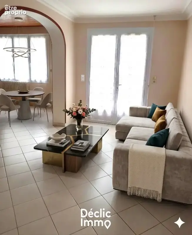 Plain-pied (3 marches)  - 3 chambres  véranda  jardin - garage - photo 8