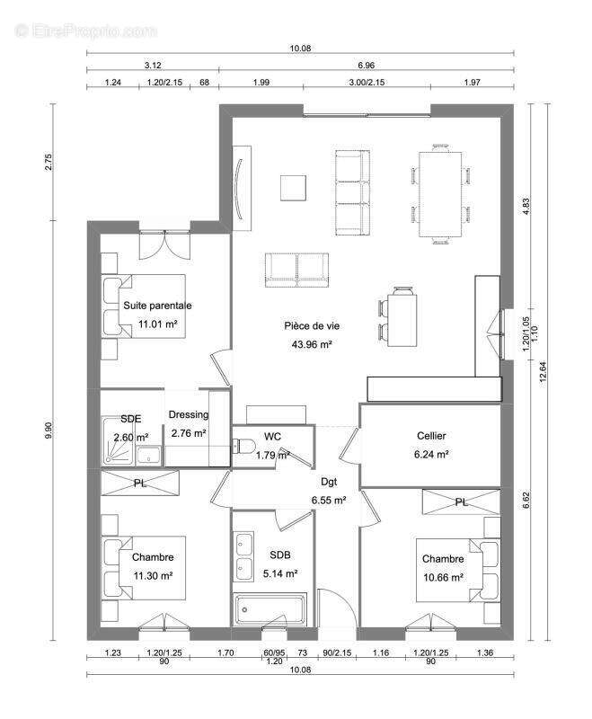 Maison à NEZIGNAN-L'EVEQUE