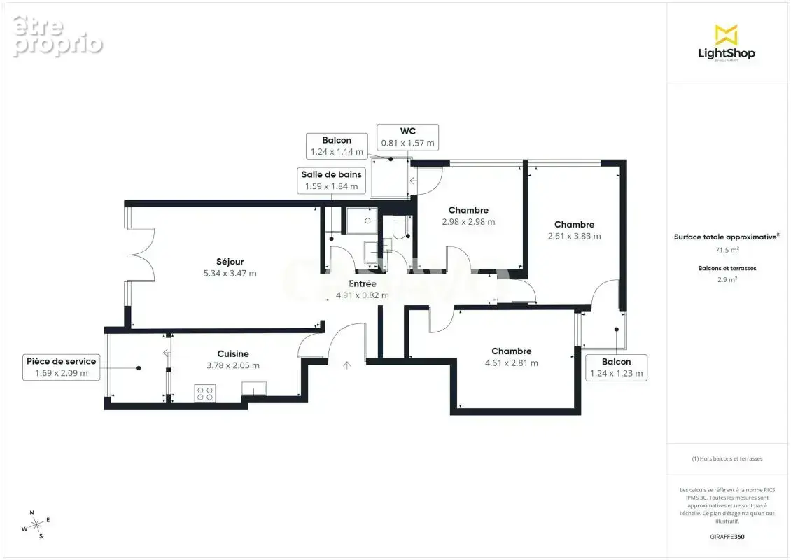 Vente Appartement 4 pièces de 68m² - 95600 Eaubonne - photo 15