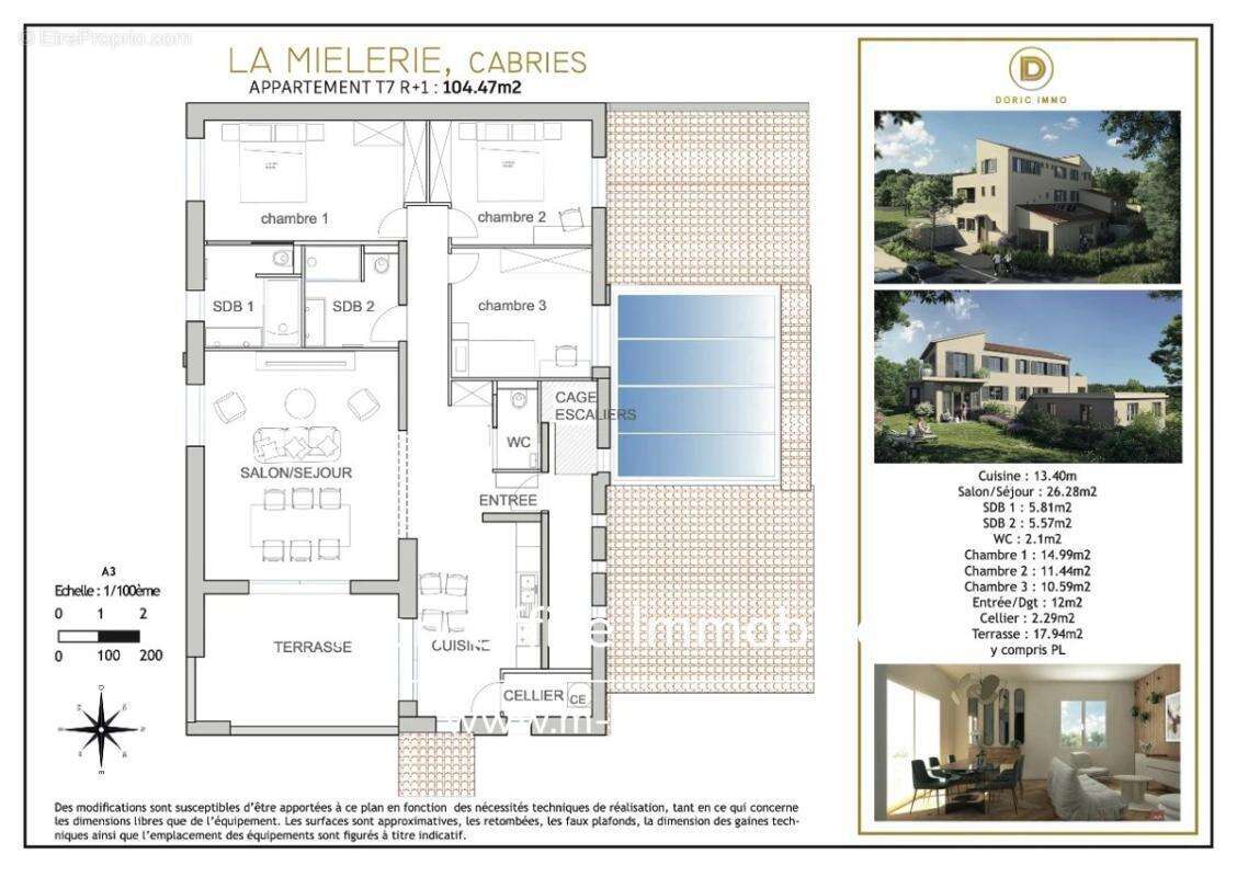 Appartement à CABRIES