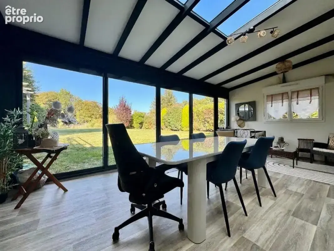 Maison 129m2, 4 chambres  , 2 sdb  + studio indépendant  , parcelle 1600m2  Sains-en-Amiènois - photo 2