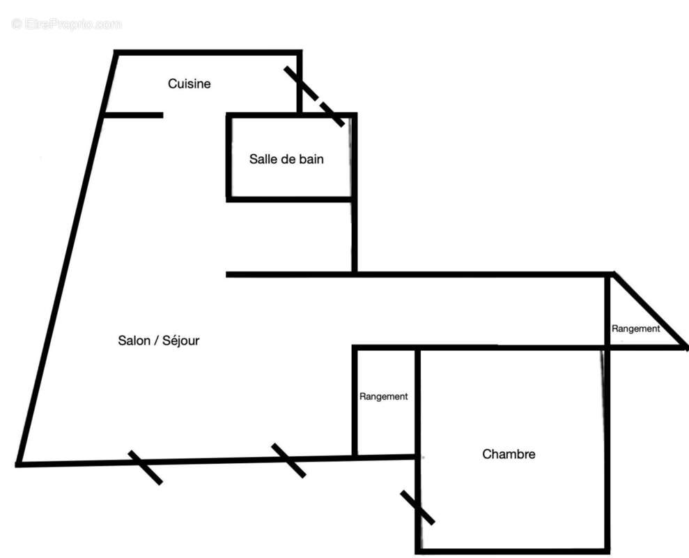 Appartement à PARIS-13E