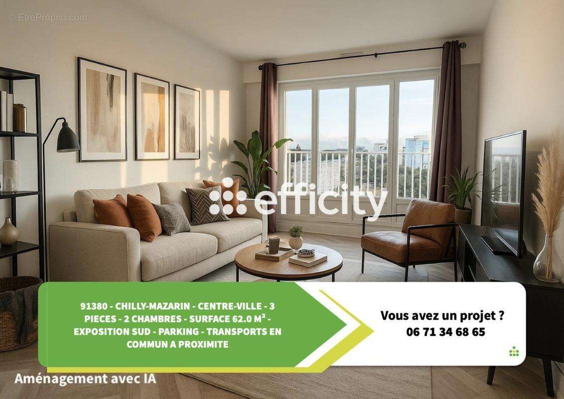 Appartement à CHILLY-MAZARIN