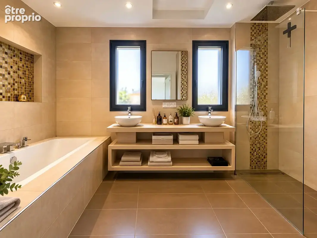 Sannois - maison contemporaine 132 m² - terrasse & jardin - photo 6