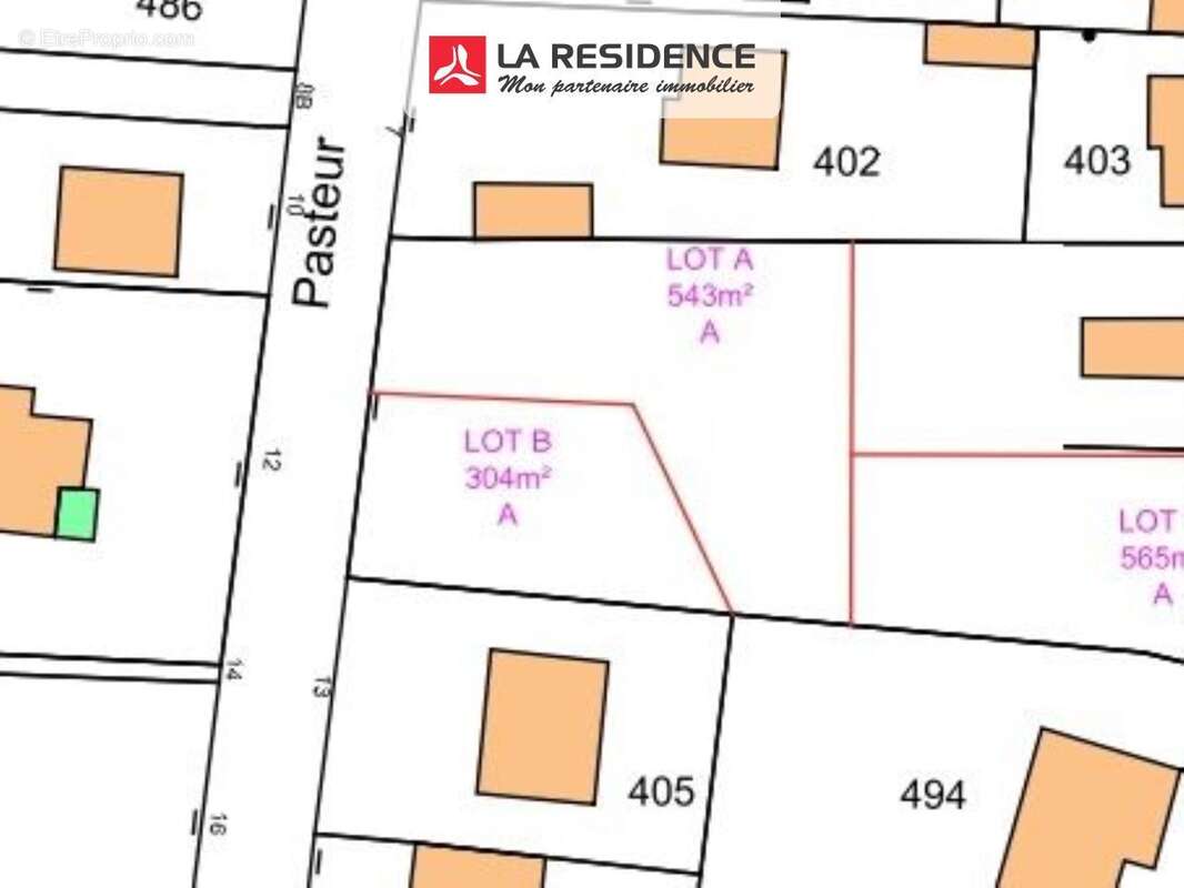 Terrain à LES MUREAUX