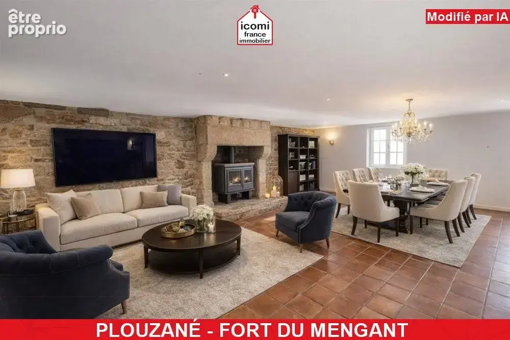 Finistere - plouzané (29280) - a vendre - propriete de charme t7 avec vue mer 1er plan - surface de 190m²  sur un terrain de 1.5 - photo 7