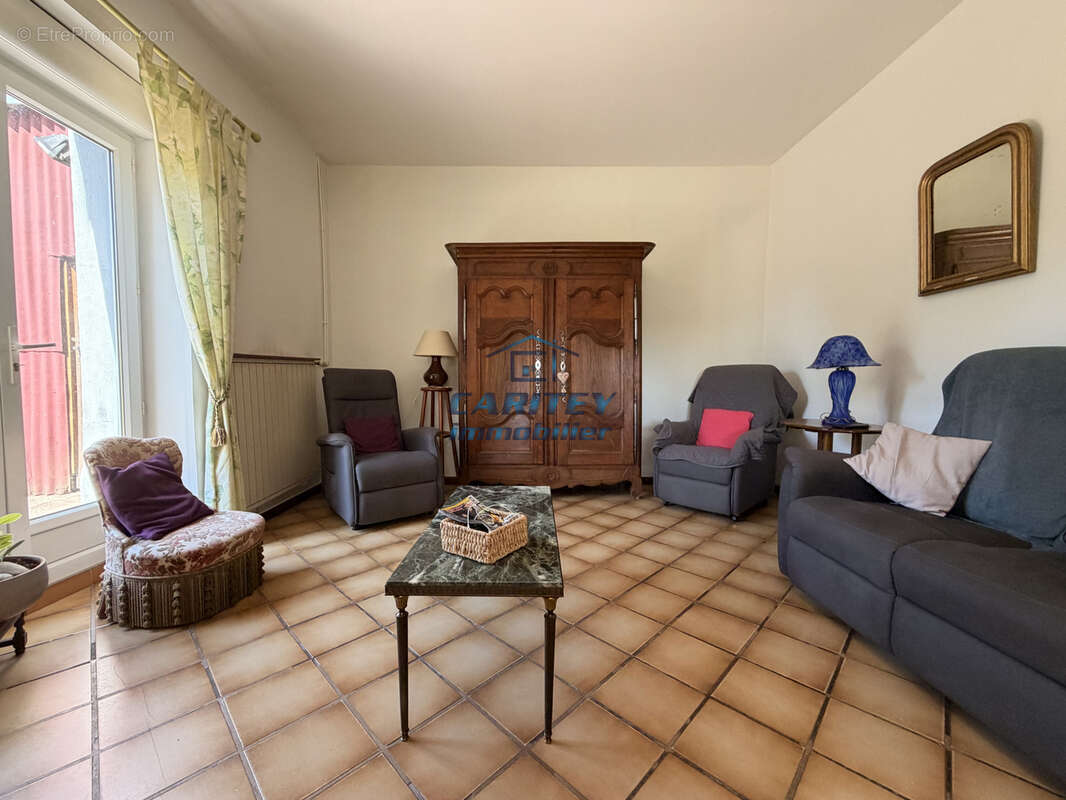 Maison individuelle en pierre   128 m2   4 chambres   Terrain 644 m2 - photo 7