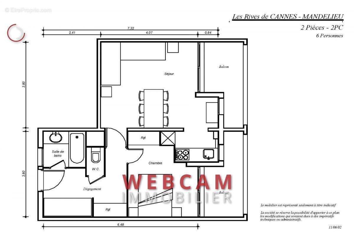 Appartement à MANDELIEU-LA-NAPOULE