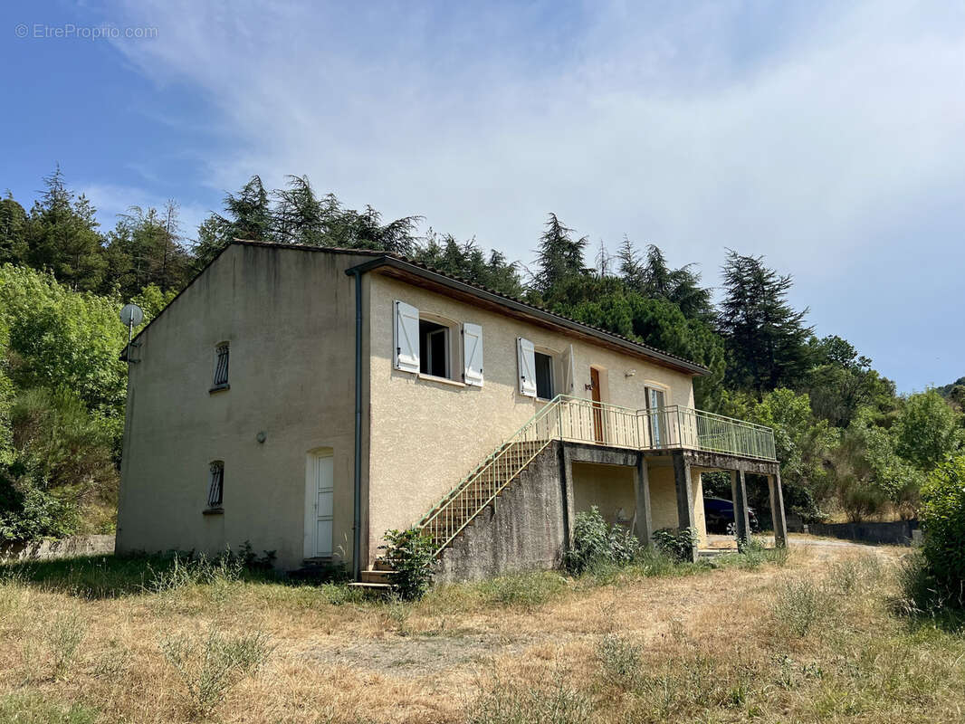 Villa T4 avec vue dominante sur le village de Laroque de Fa - photo 21