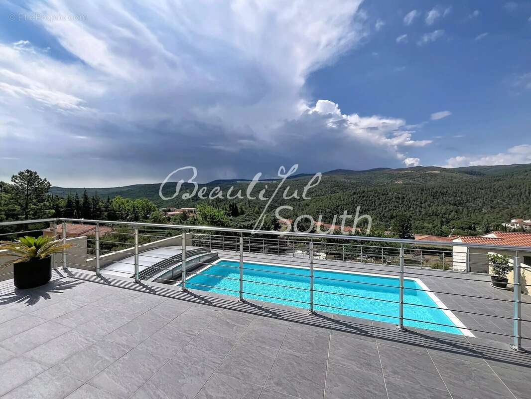 Villa contemporaine avec vues exceptionnelles, sournia - photo 15