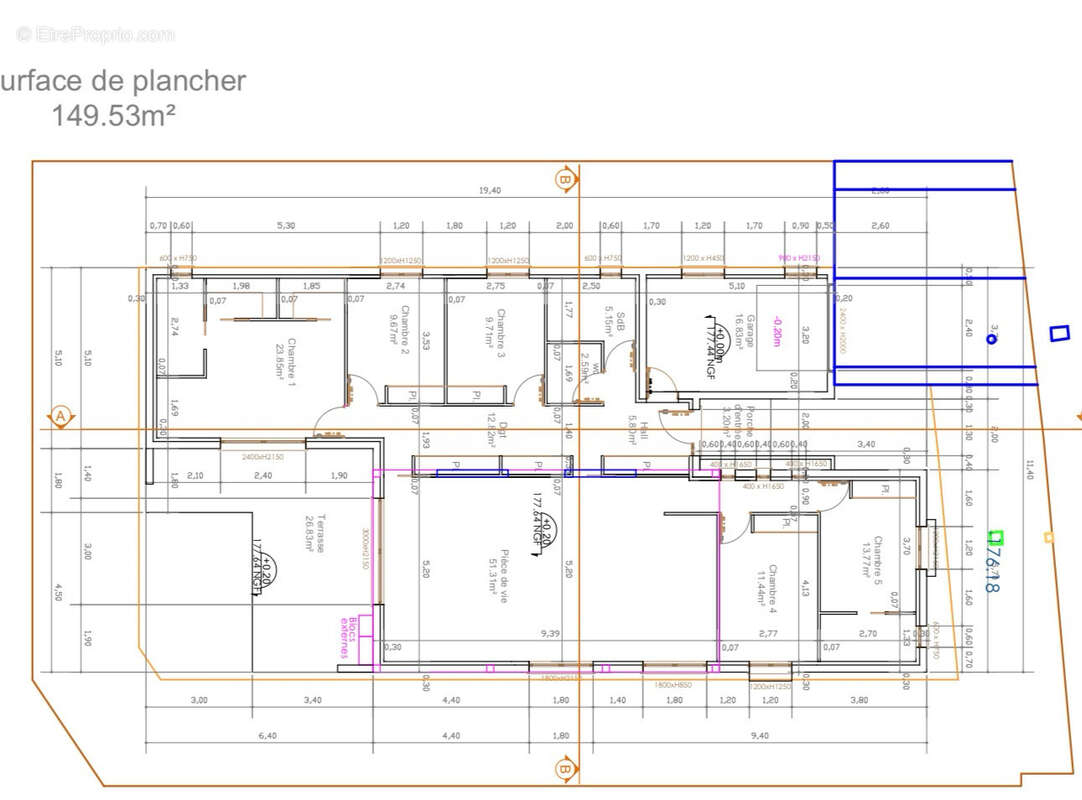 Maison à CLERMONT-L&#039;HERAULT