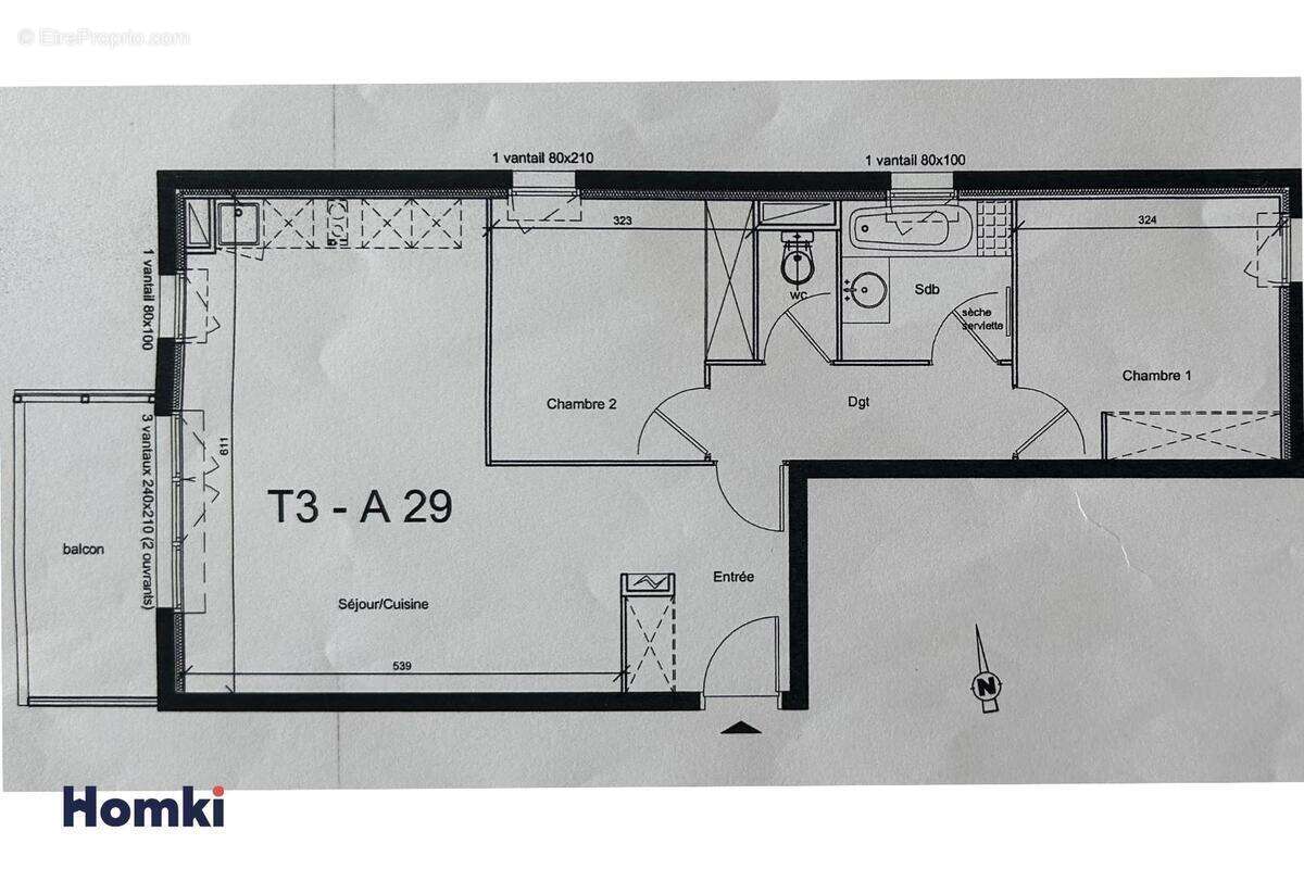 Appartement à BEGLES