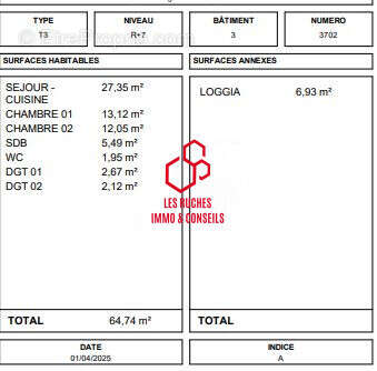 Appartement à BOBIGNY