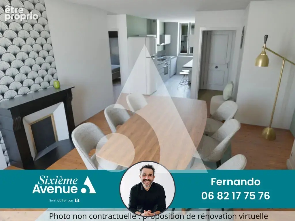 115m² de caractère, en duplex, au centre ville - photo 1