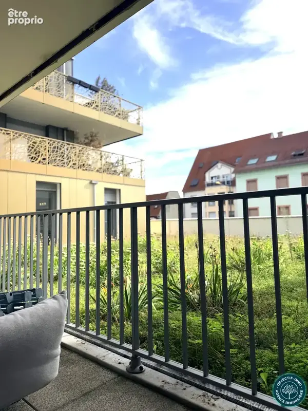 Bischheim   2 pièces 39,14 m2   terrasse 13,86 m2   parking sous-sol   vendu loué - photo 6