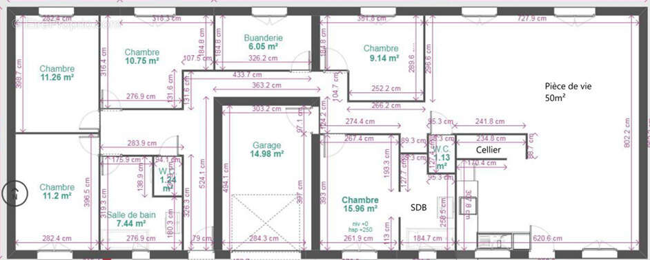 Maison à SAINT-CLAIR-DE-LA-TOUR