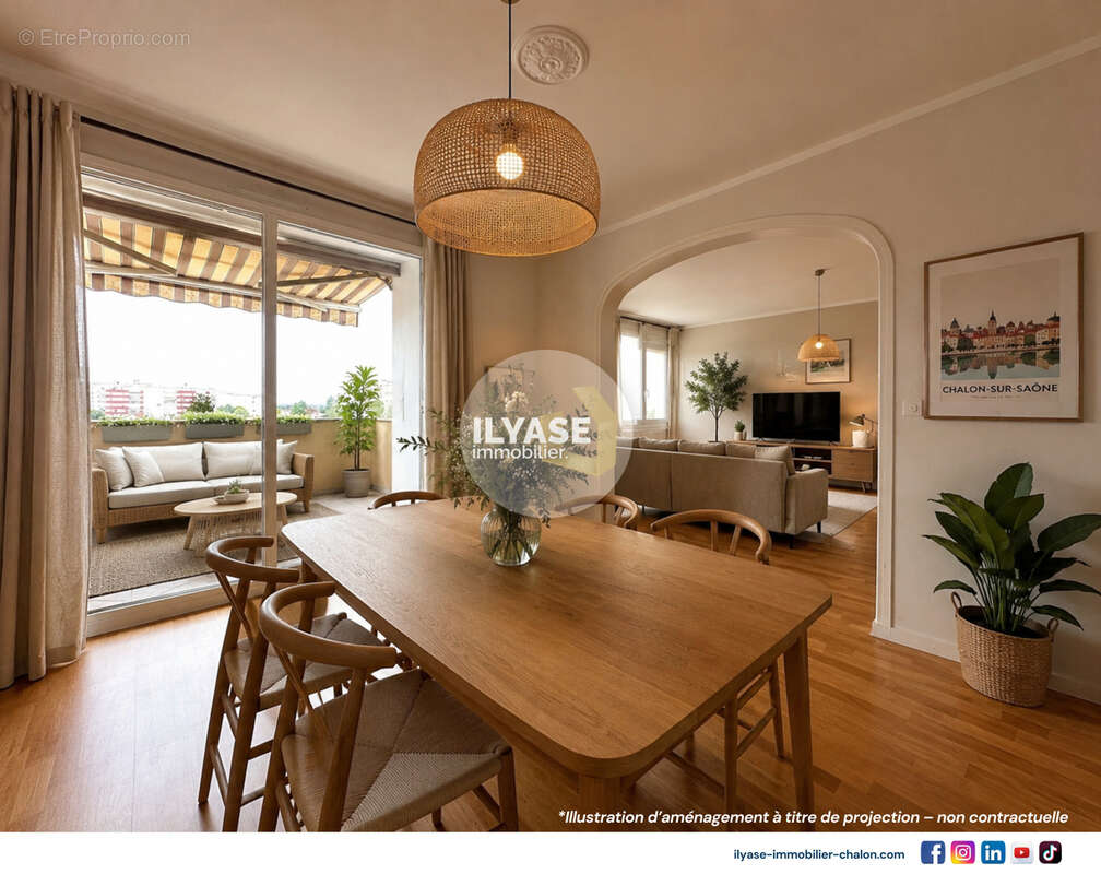 Appartement à CHALON-SUR-SAONE