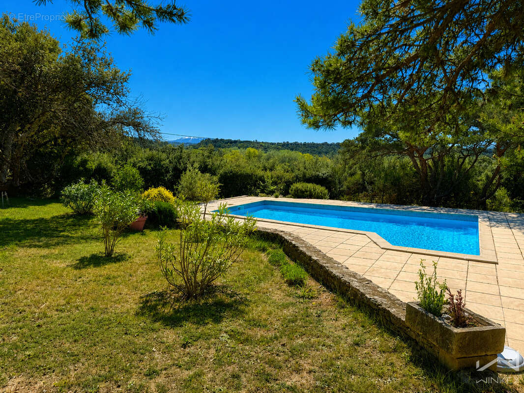 Nathalie sinard - en exclusivite - rousset les vignes - maison 107 m2 - 3 chambres - solarium - garage - pisci - photo 6