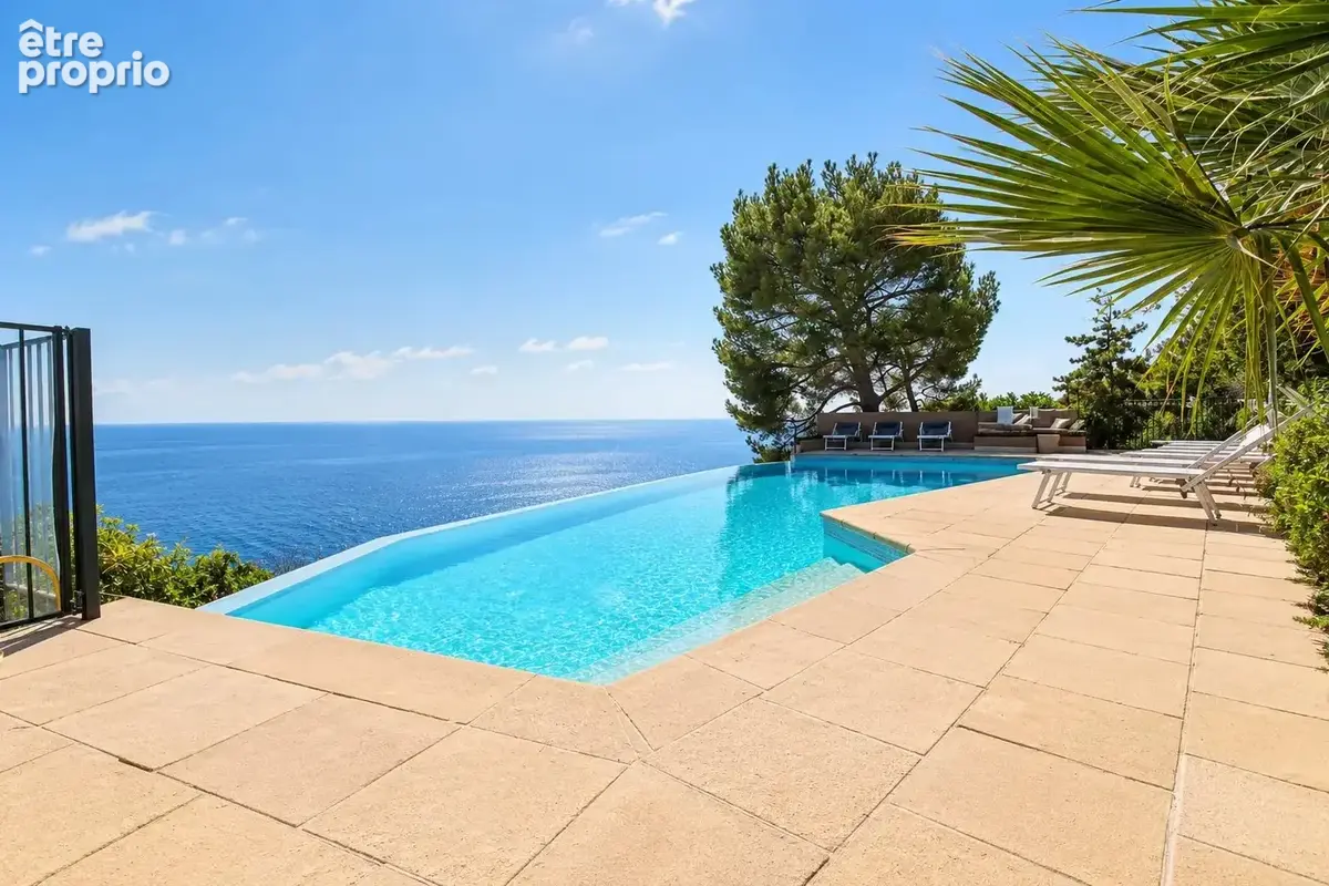Cap d'ail "mala" - 3p 80m² - terrasse 35m² - garage - cave - vue mer panoramique - piscines - photo 20