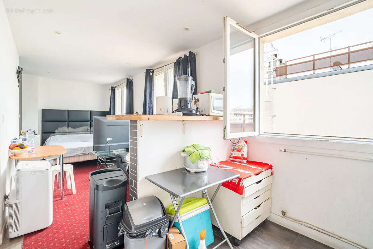 Appartement Villeneuve-la-Garenne 1 pièce 26 m² - Vendu loué - photo 4