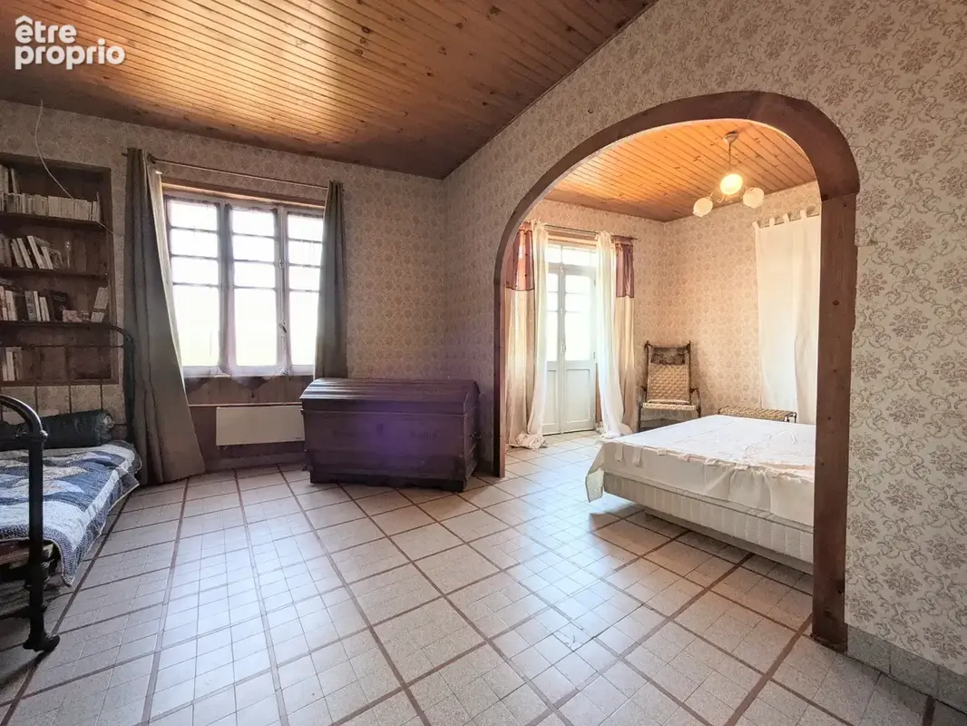 Maison a vendre saint germain laval - 141 m² - 5 chambres possibles - cave - jardin - photo 7