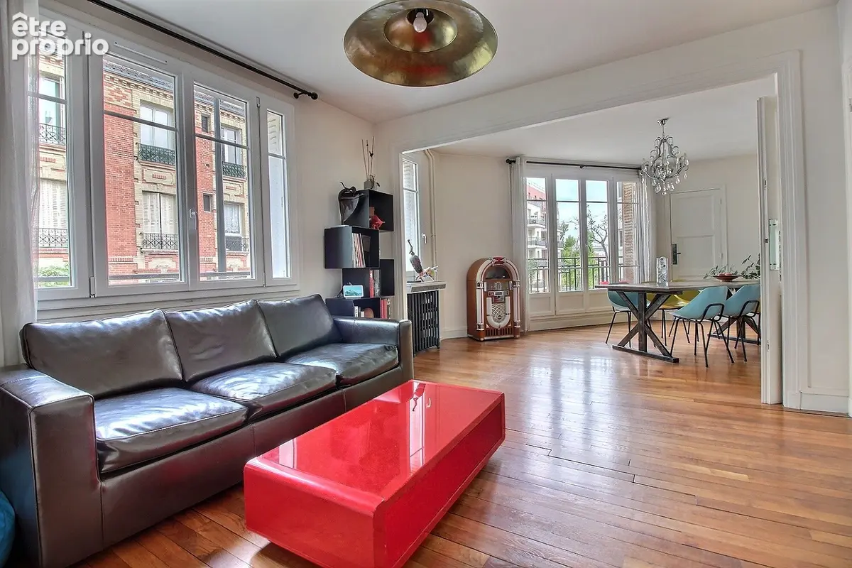 Appartement 110m² à saint-ouen-sur-seine - photo 2