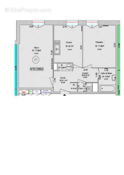 Appartement à ROUGEMONT-LE-CHATEAU