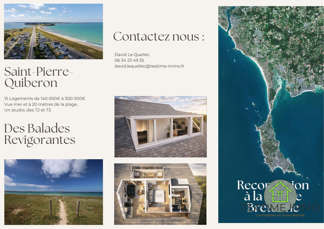Appartement à SAINT-PIERRE-QUIBERON