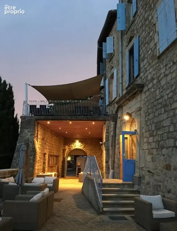 Dpt Ardèche (07), à vendre proche de VALLON PONT D'ARC Murs d'un Hôtel Restaurant - photo 5