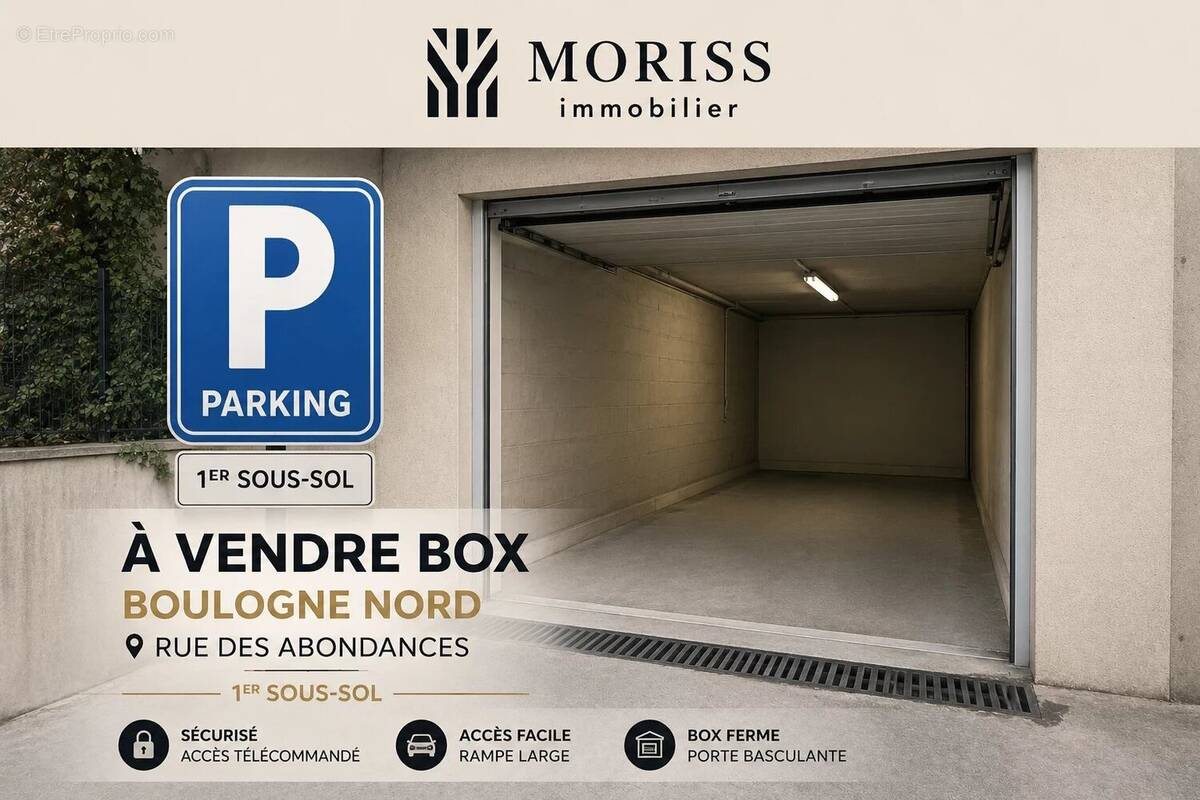 Parking à BOULOGNE-BILLANCOURT