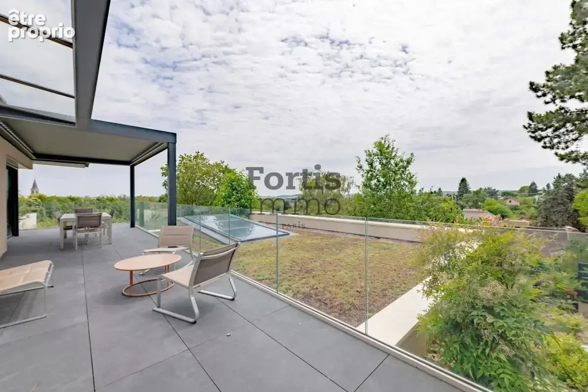 Verrières-le-buisson-maison d'architecte 339m² avec piscine - photo 16